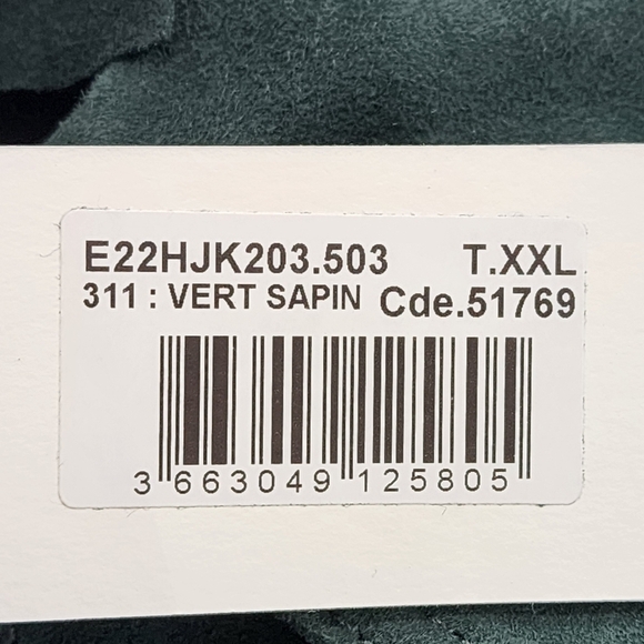 Ami Alexandre Mattiussi Men's 100% Goat Suede Button Front Jacket - XXL - Picture 11 of 12